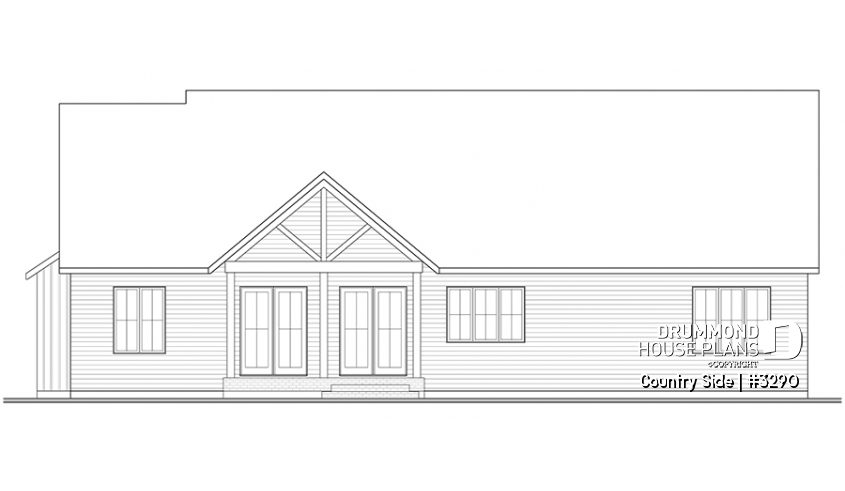 rear elevation - Country Side