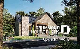 front - BASE MODEL - Scandinavian style home with 4 beds, walk-in mudroom and pantry, game room and covered rear balcony - Uppsala