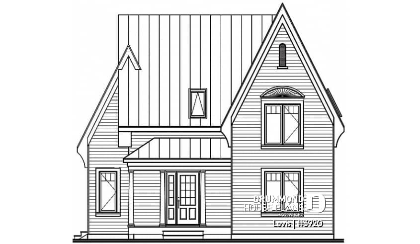 front elevation - Gothic