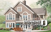 Rear view - BASE MODEL - 5 bedroom chalet with basement appartment and mezzanine - Greenfeld 2