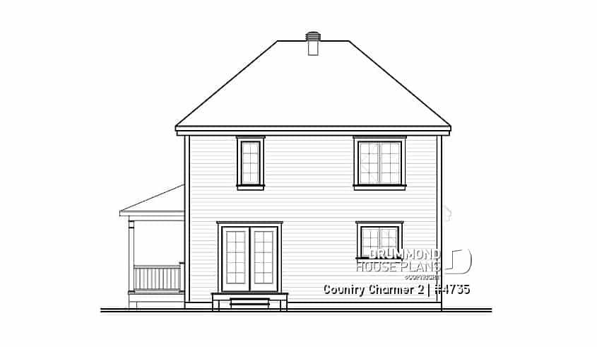 rear elevation - Country Charmer 2