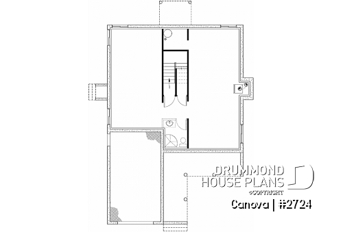 Basement - Narrow lot two-storey house with open floor plan, fireplace, kitchen nook, 3 bedroom, large family bathroom - Kelowna
