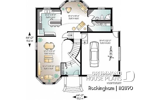 1st level - European 2 storey home with 4 bedrooms , including XL master suite - Rockingham