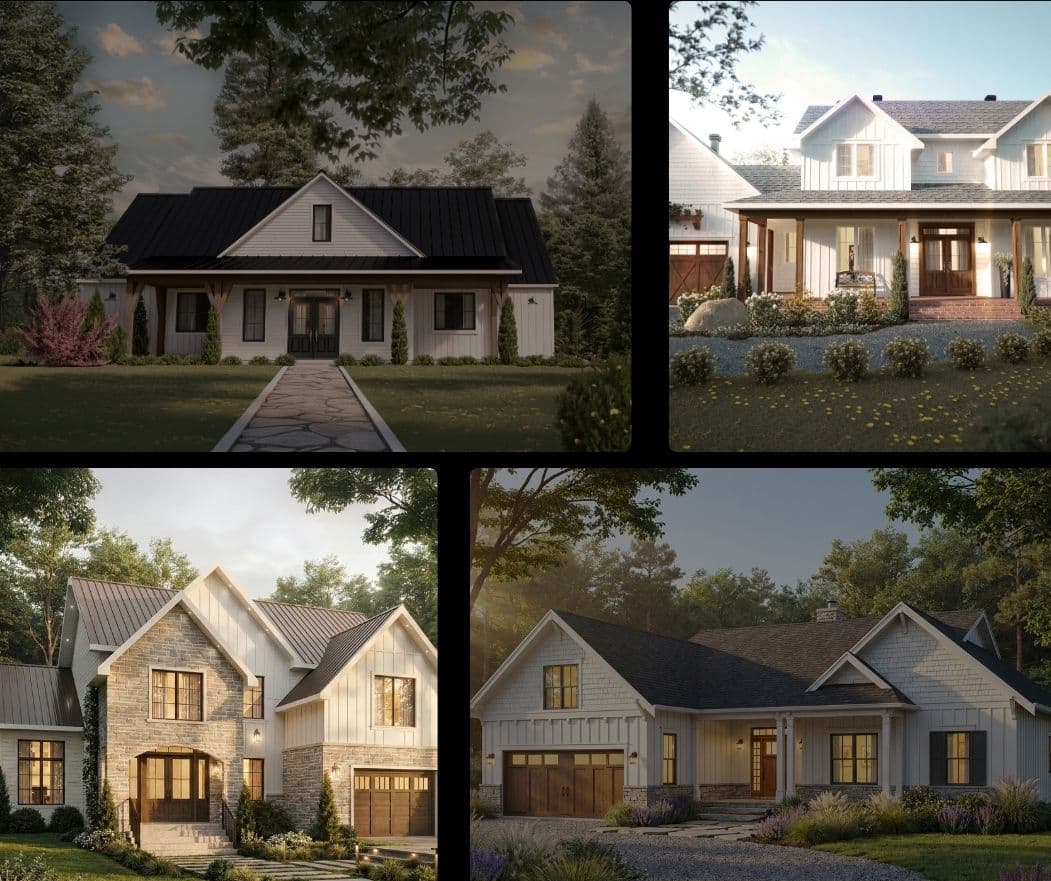 Collection Farmhouse home plans