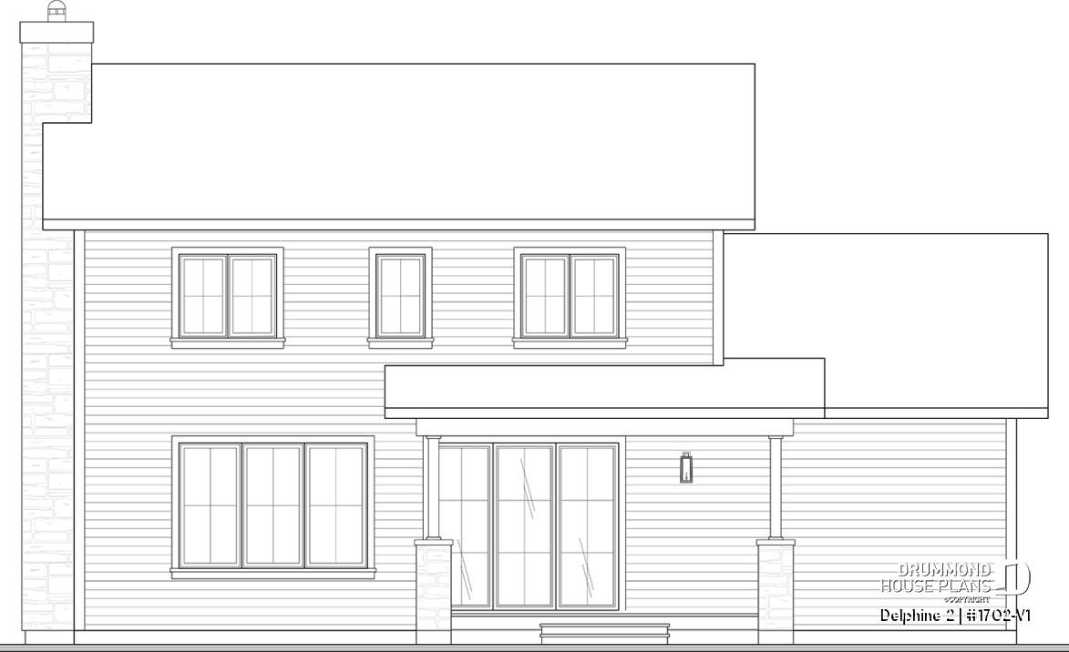 rear elevation - Delphine 2