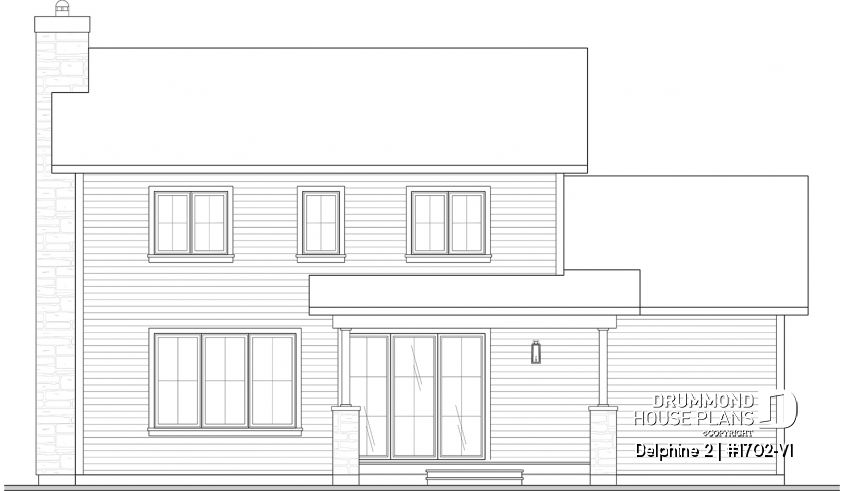 rear elevation - Delphine 2