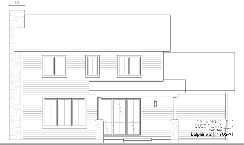 rear elevation - Delphine 2