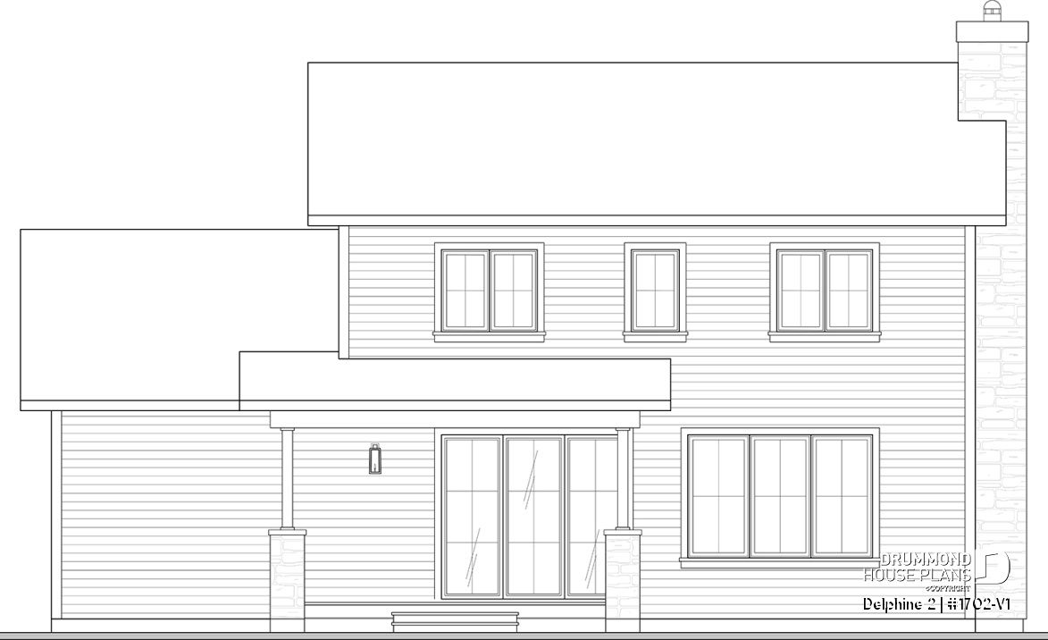 rear elevation - Delphine 2