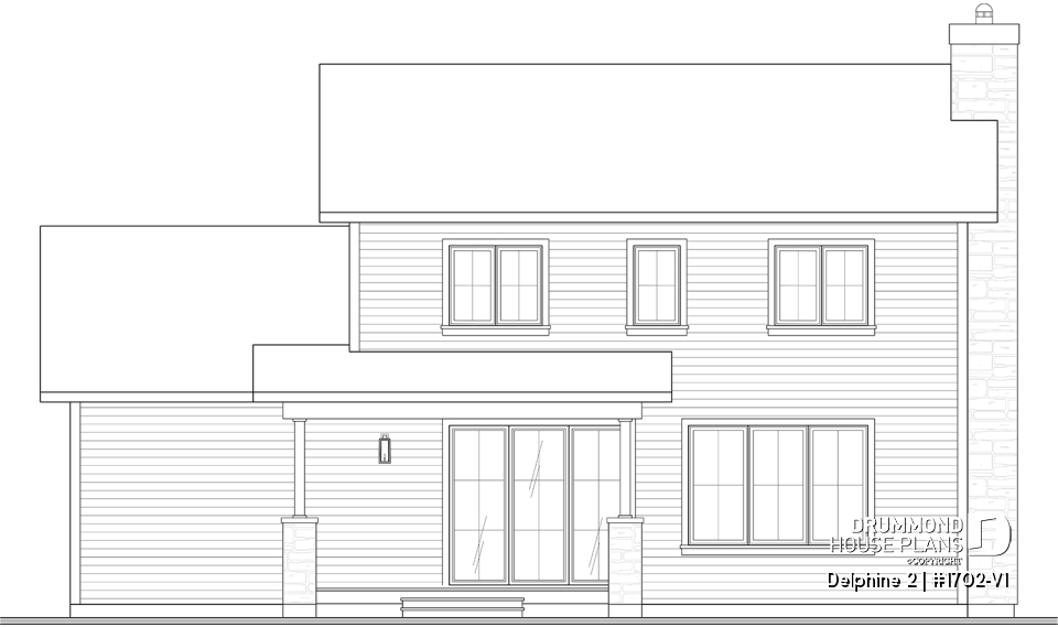 rear elevation - Delphine 2
