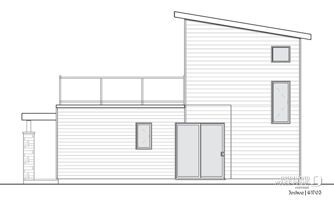 rear elevation - Joshua
