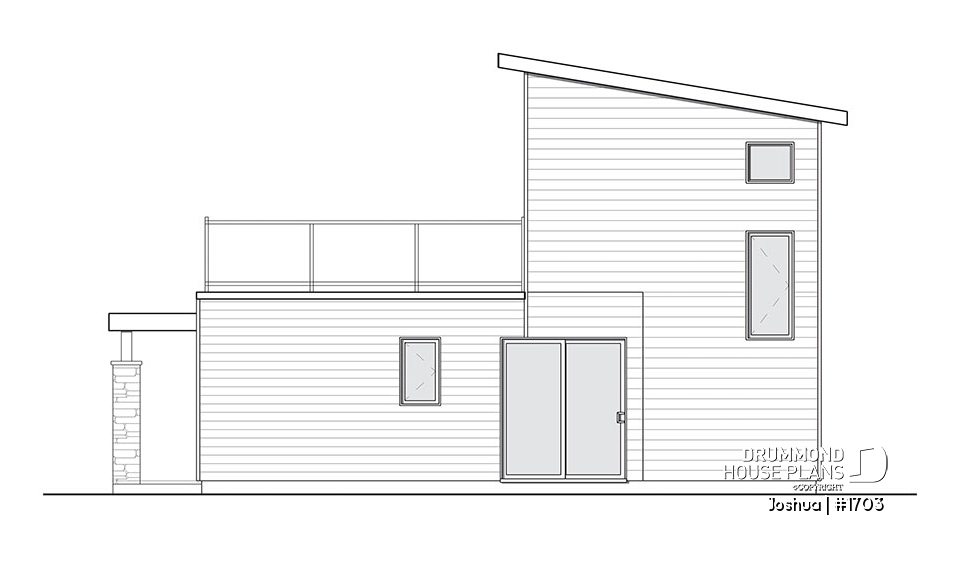 rear elevation - Joshua
