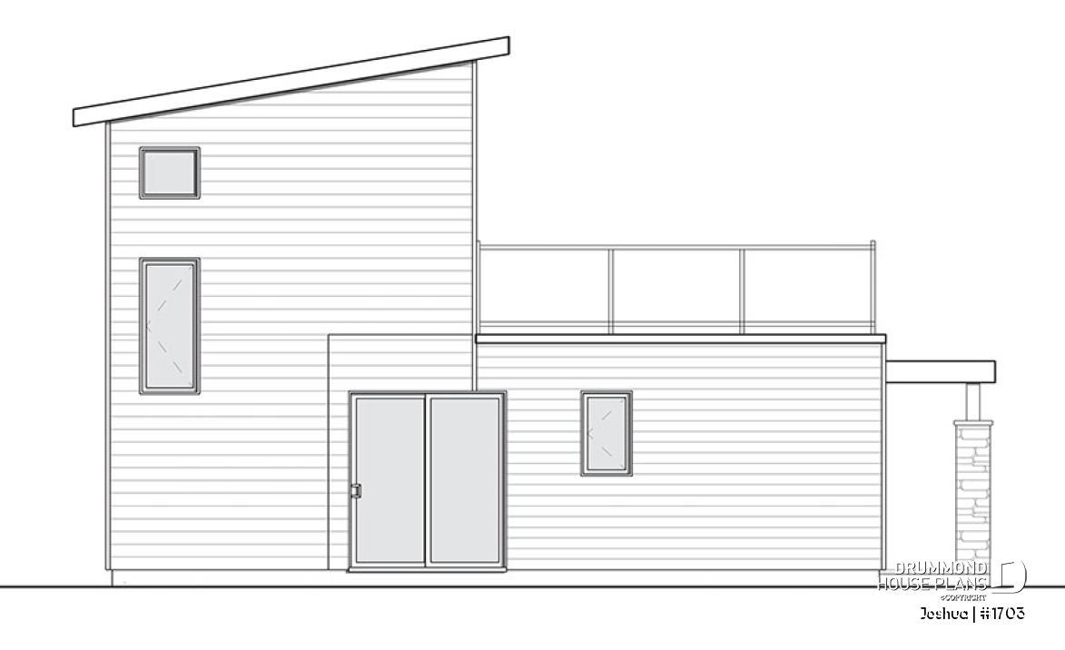 rear elevation - Joshua