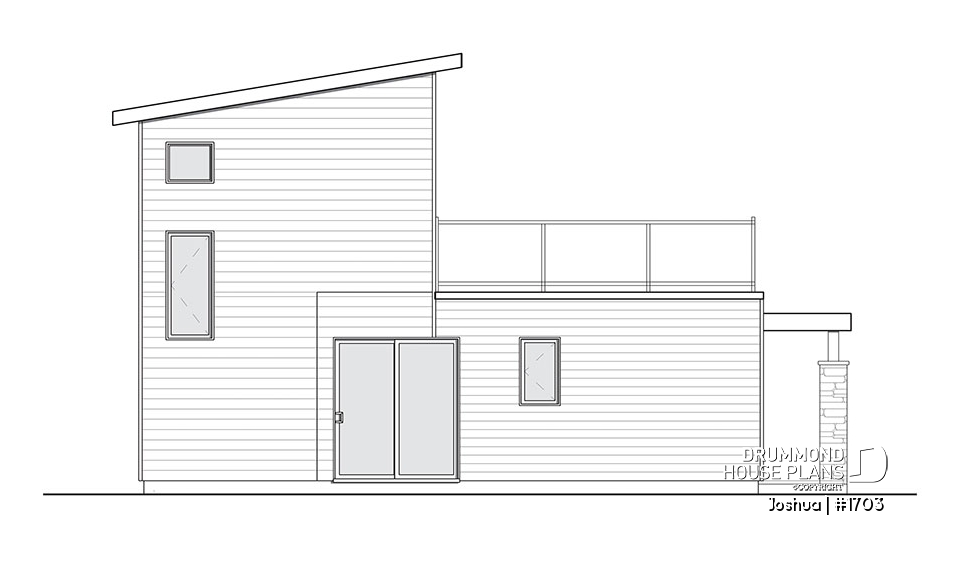 rear elevation - Joshua