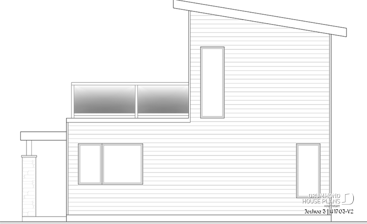 rear elevation - Joshua 3