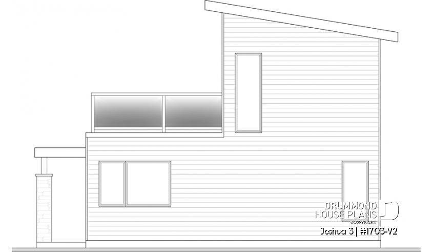 rear elevation - Joshua 3