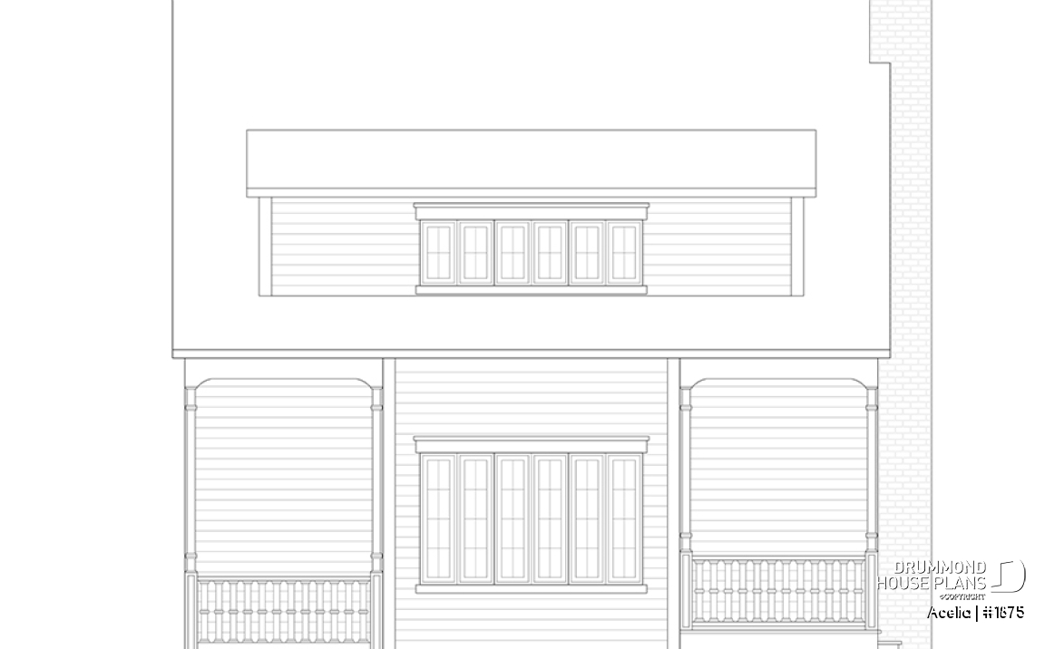 rear elevation - Acelia