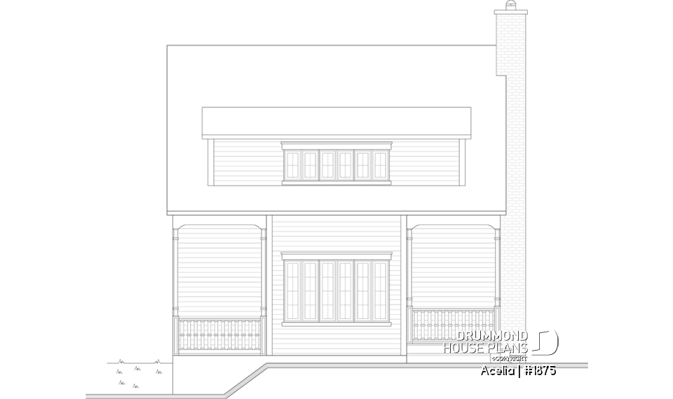 rear elevation - Acelia