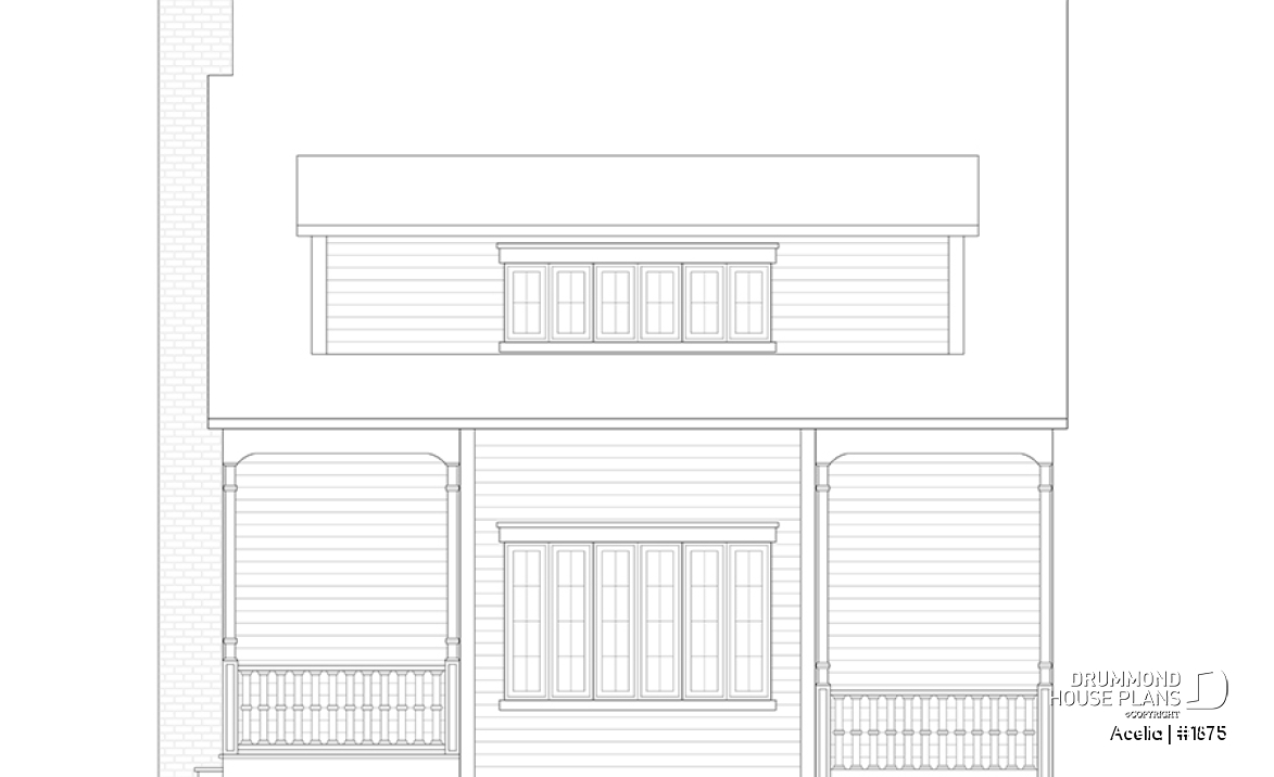 rear elevation - Acelia
