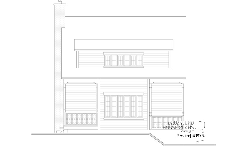 rear elevation - Acelia