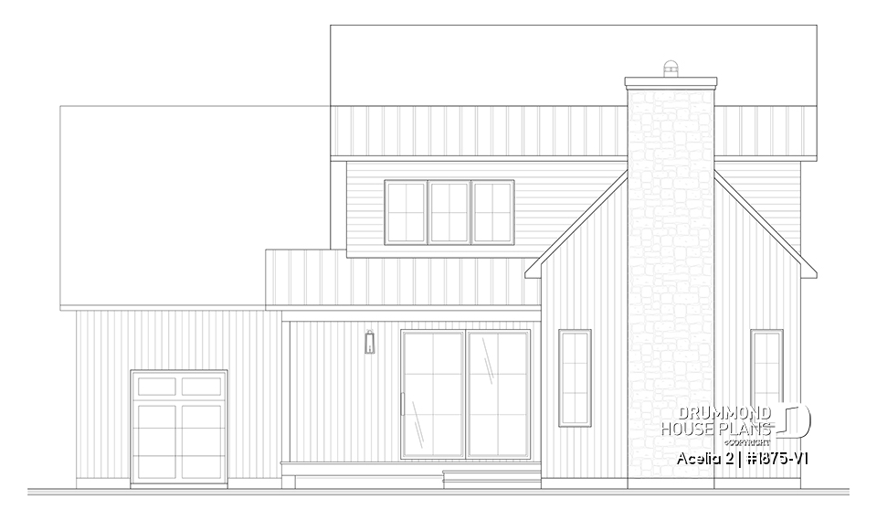 rear elevation - Acelia 2