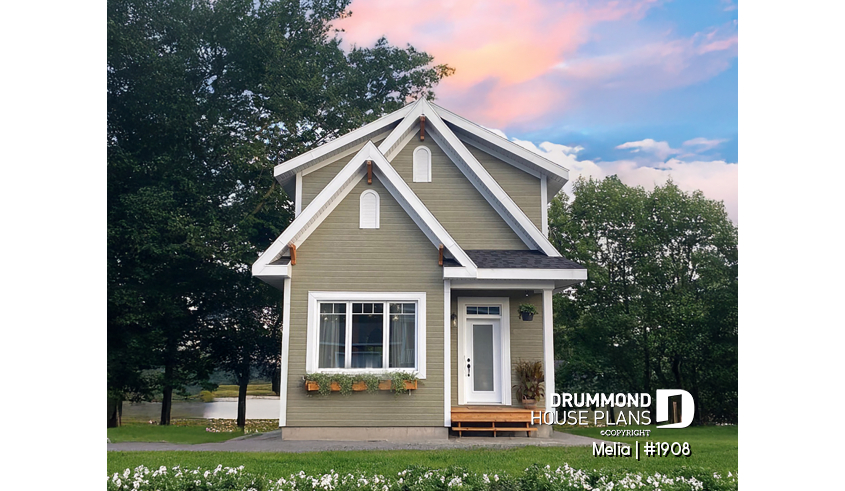 Photo front of house plan 1908 Photo front - Melia