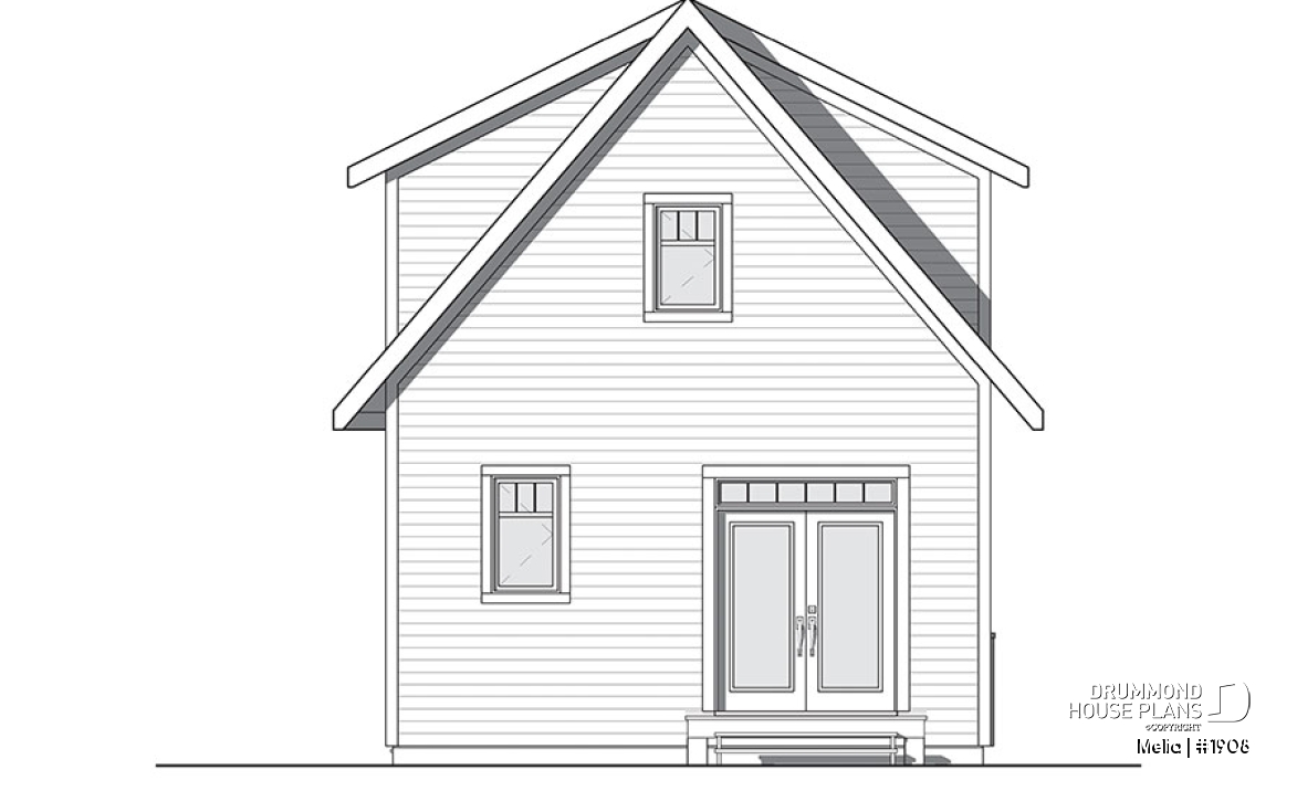 rear elevation - Melia