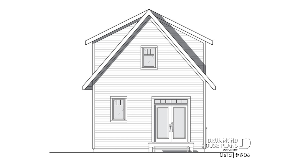 rear elevation - Melia