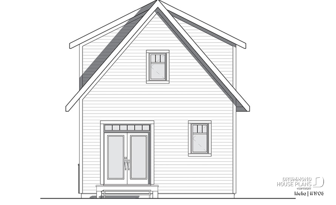 rear elevation - Melia