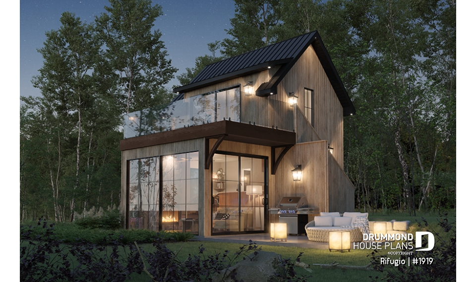 Rear view - BASE MODEL - Rifugio