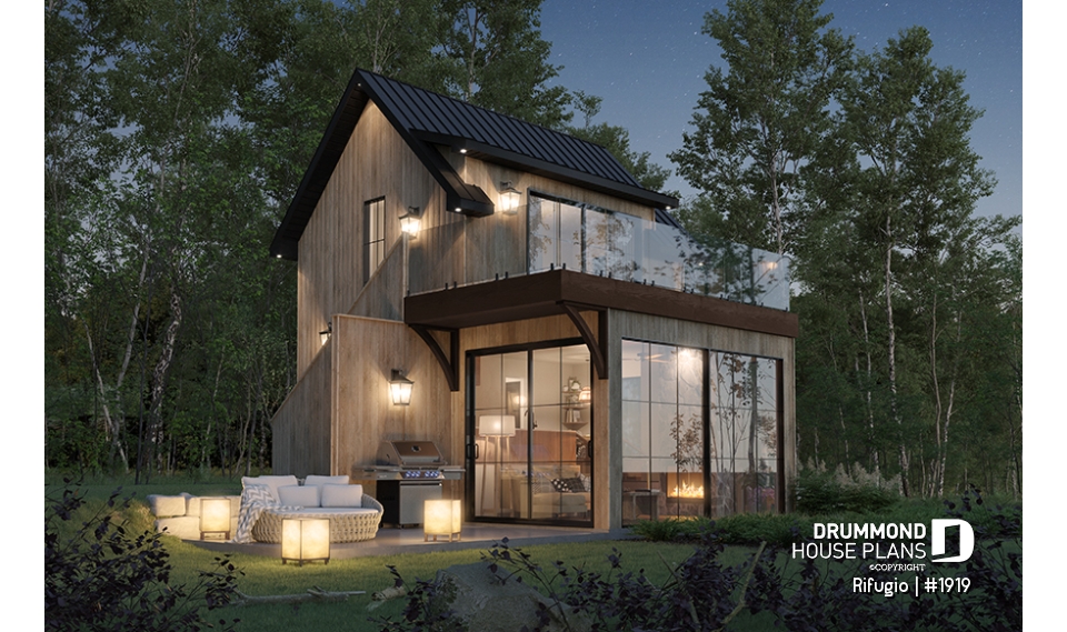 Rear view - BASE MODEL - Rifugio