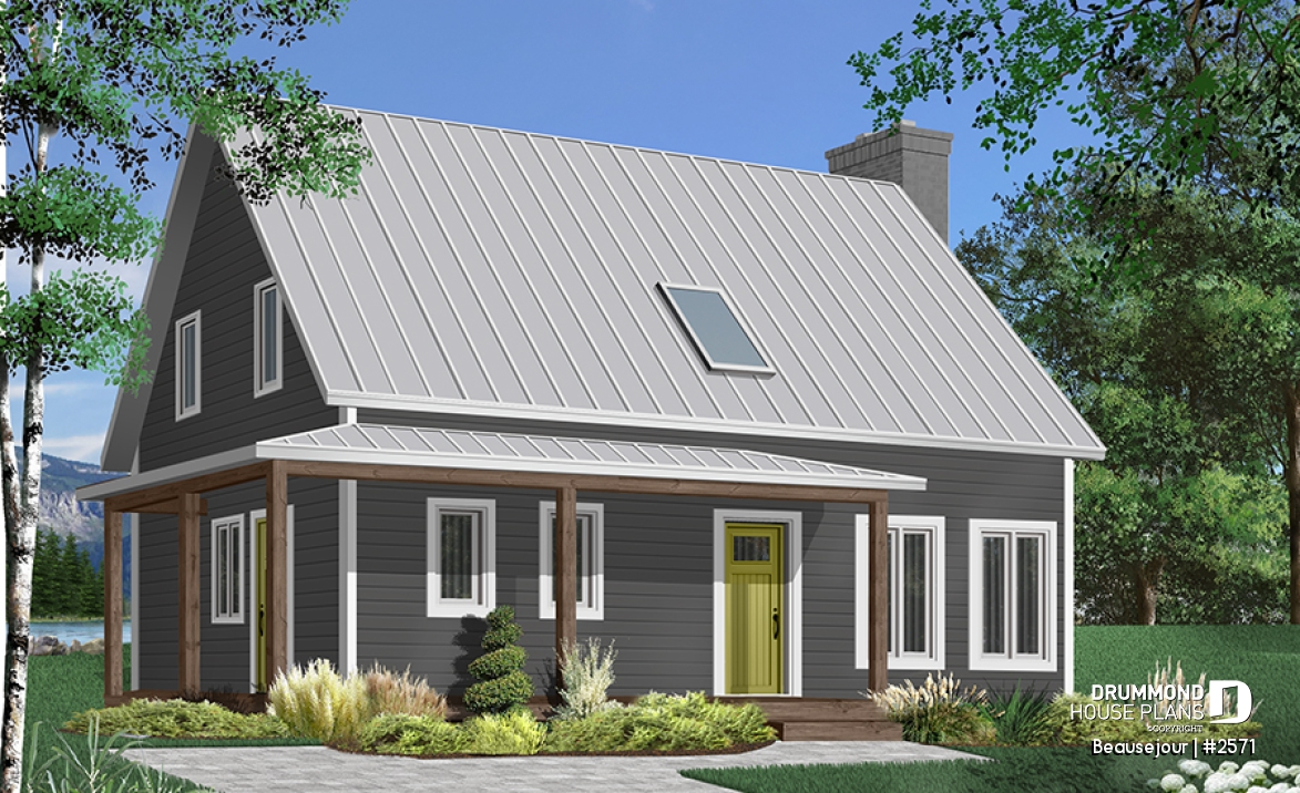front - BASE MODEL - Charming transitional style 3 bedroom home, kitchen booth, formal dining/living room - Beausejour