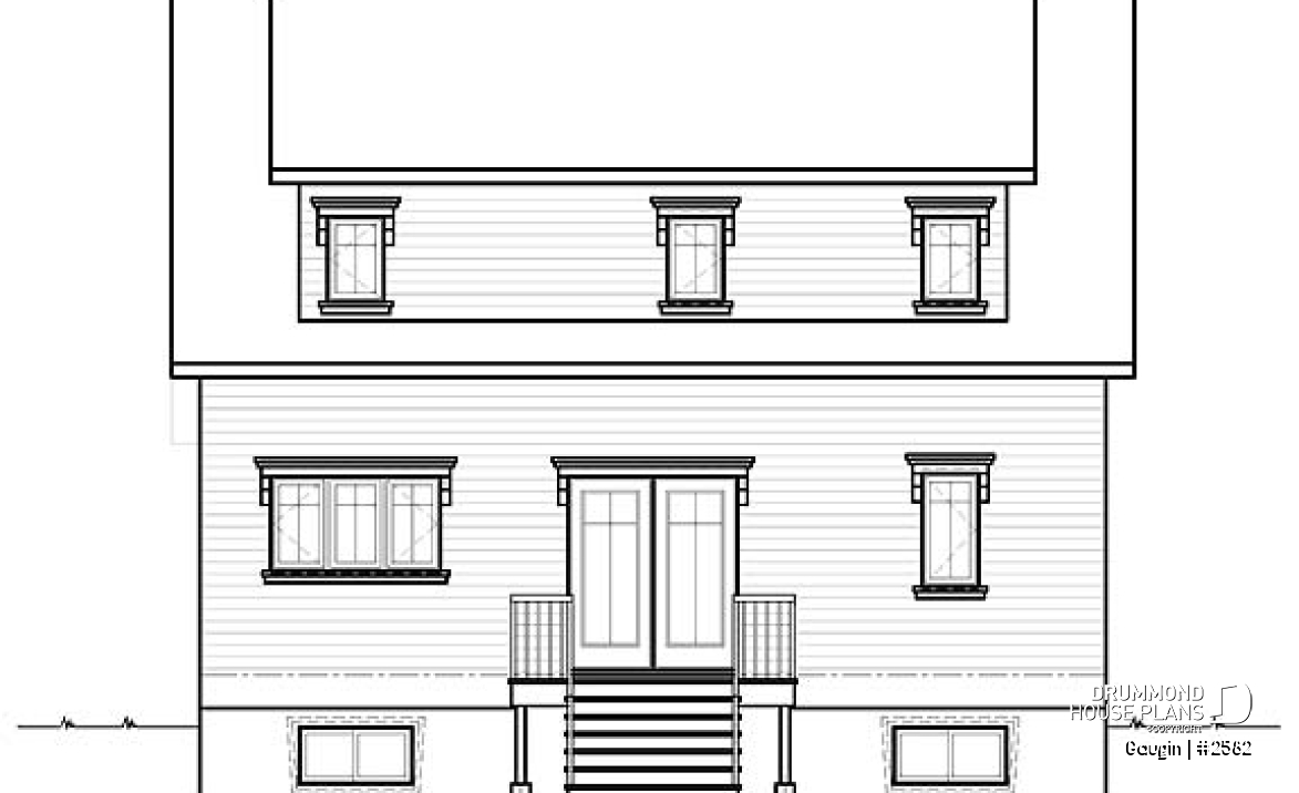 rear elevation - Gaugin
