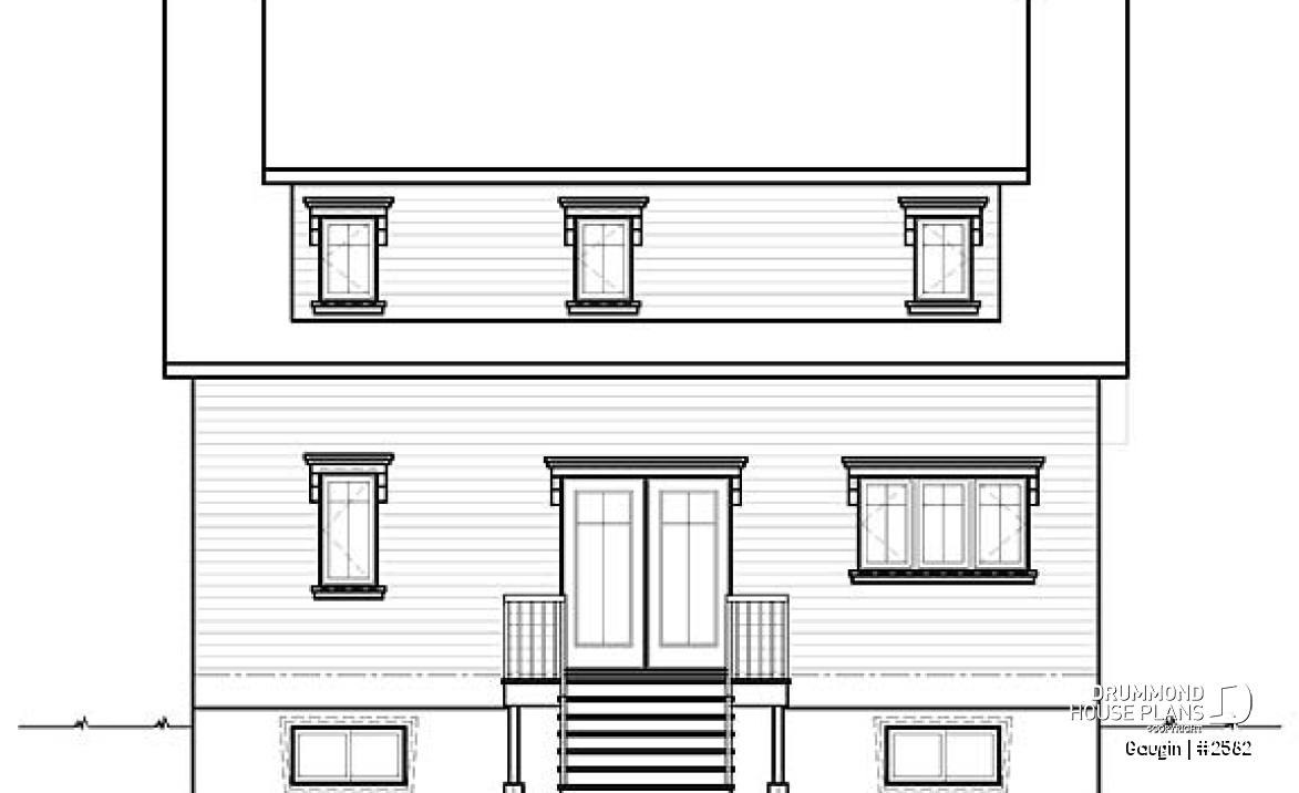 rear elevation - Gaugin