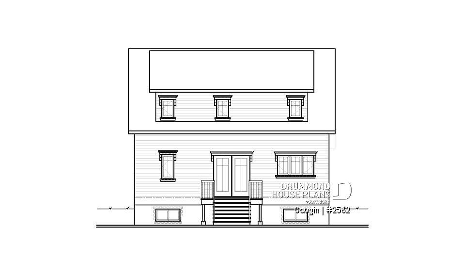 rear elevation - Gaugin