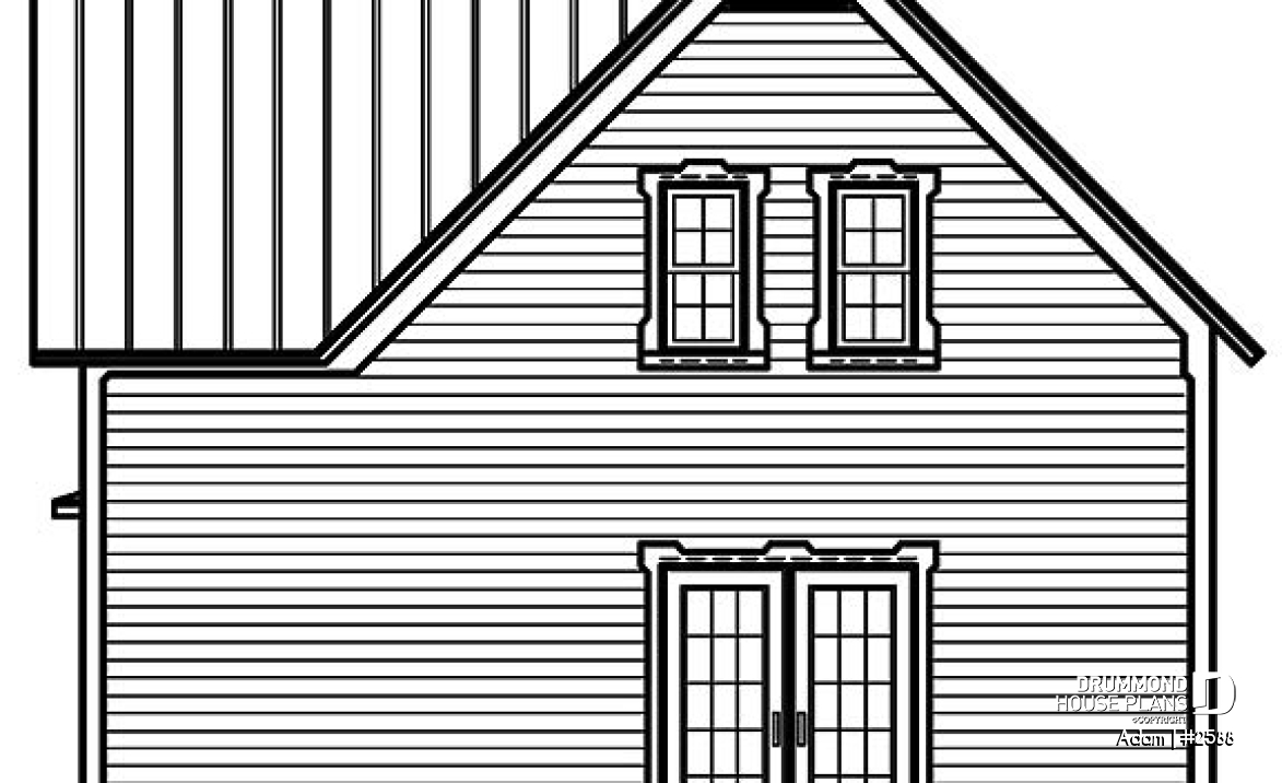rear elevation - Adam