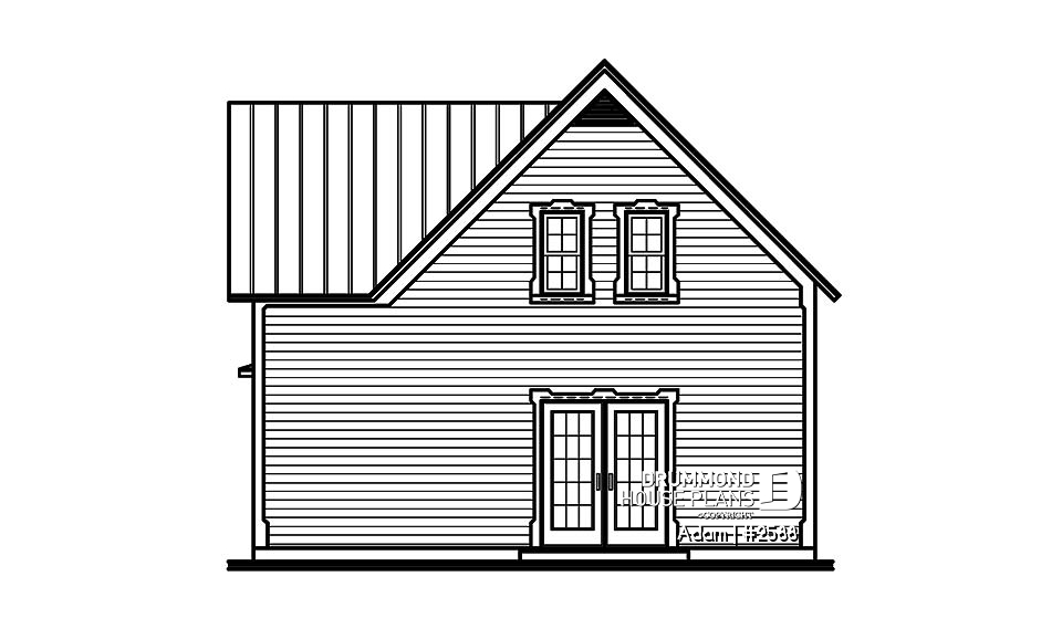 rear elevation - Adam