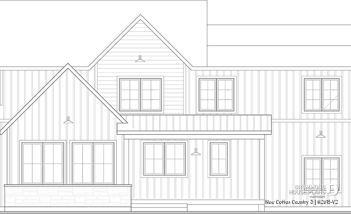 rear elevation - New Cotton Country 3
