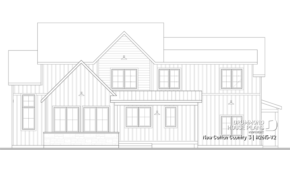 rear elevation - New Cotton Country 3
