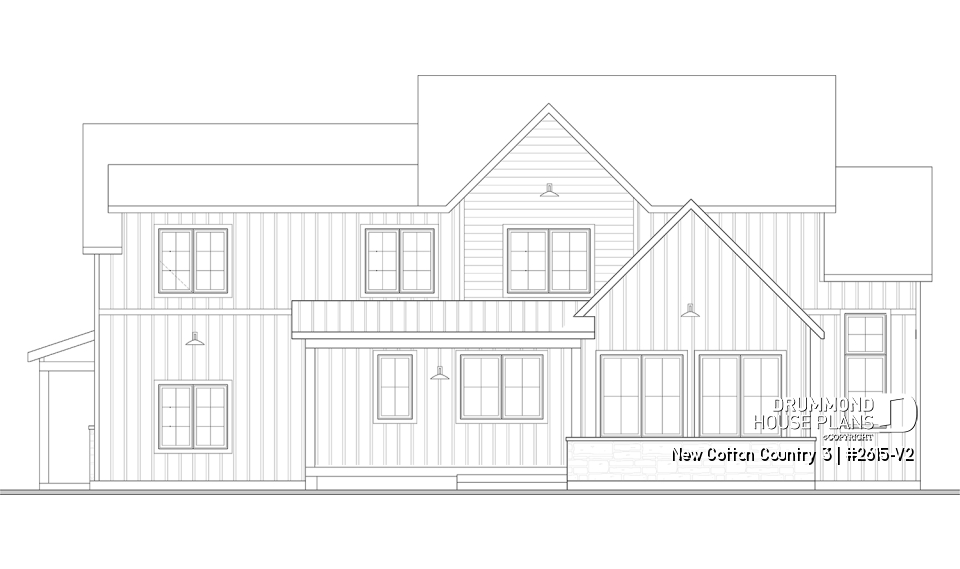 rear elevation - New Cotton Country 3