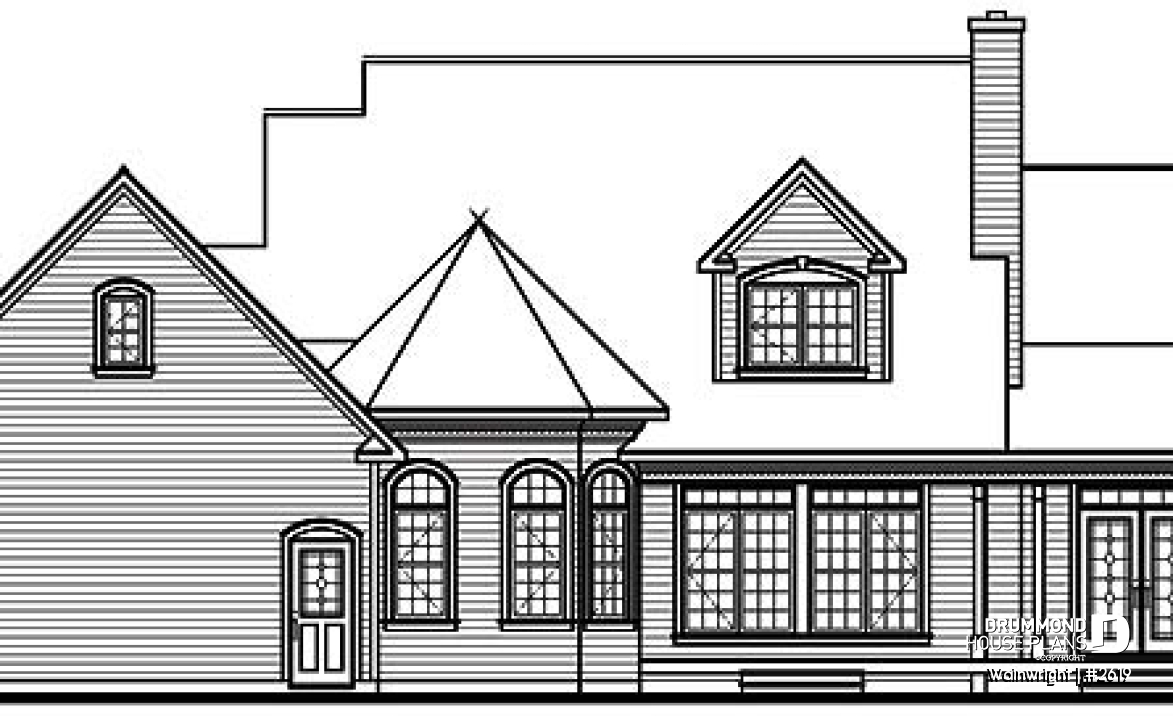 rear elevation - Wainwright