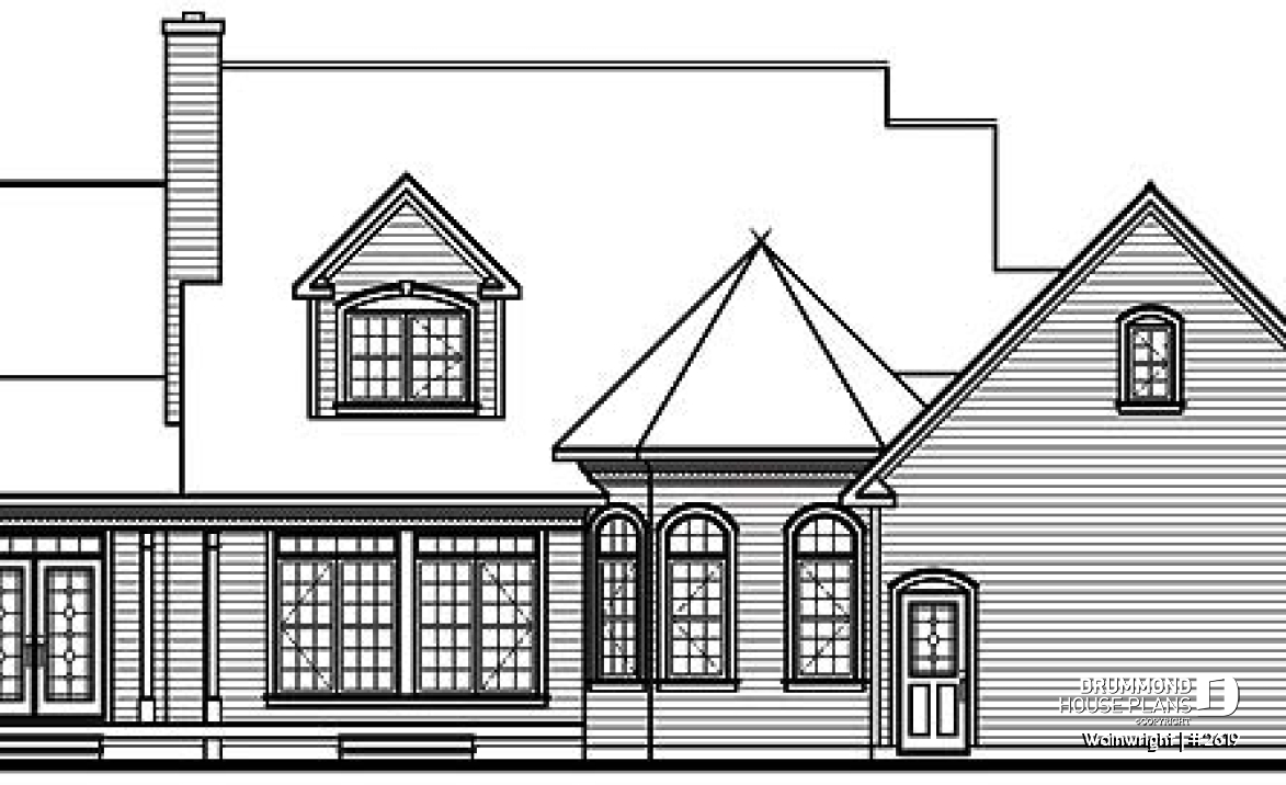 rear elevation - Wainwright