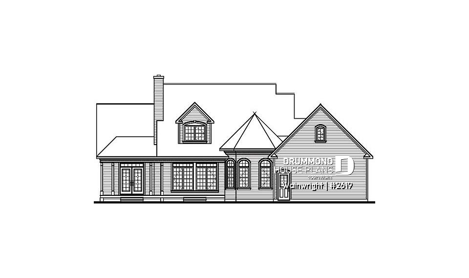 rear elevation - Wainwright