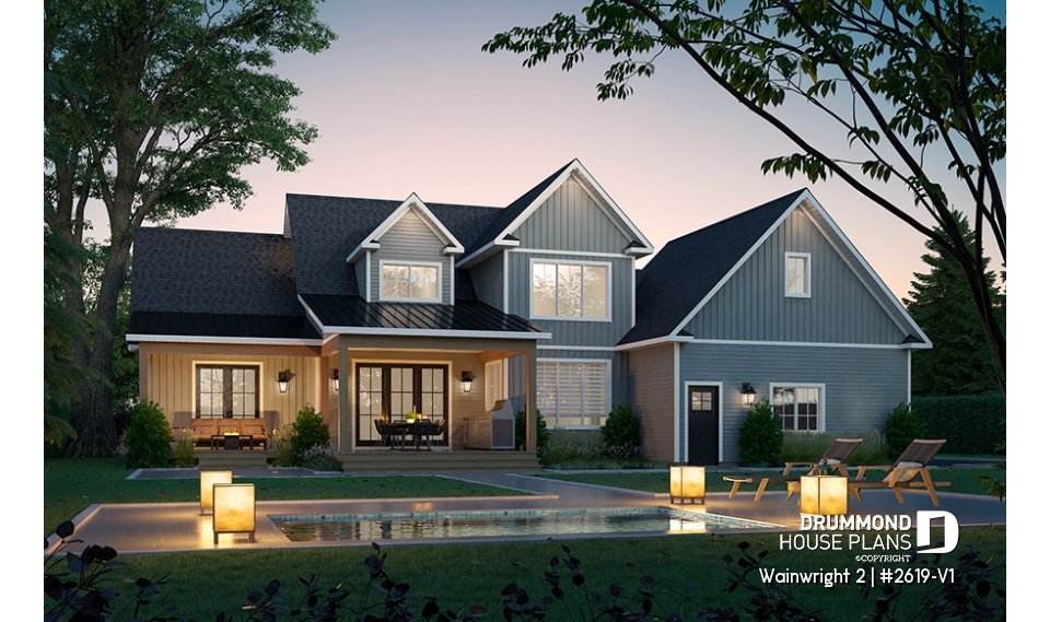 Rear view - BASE MODEL - Wainwright 2