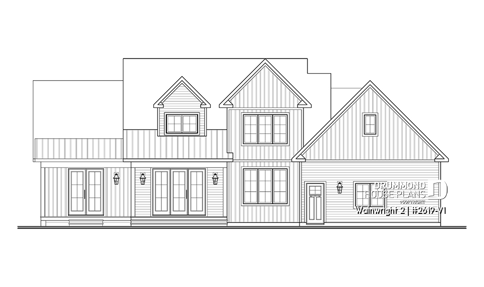 Rear view - BASE MODEL - Wainwright 2