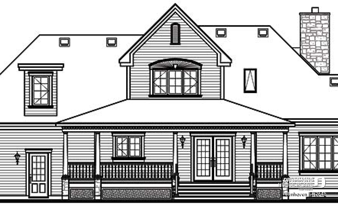 rear elevation - Glenhaven