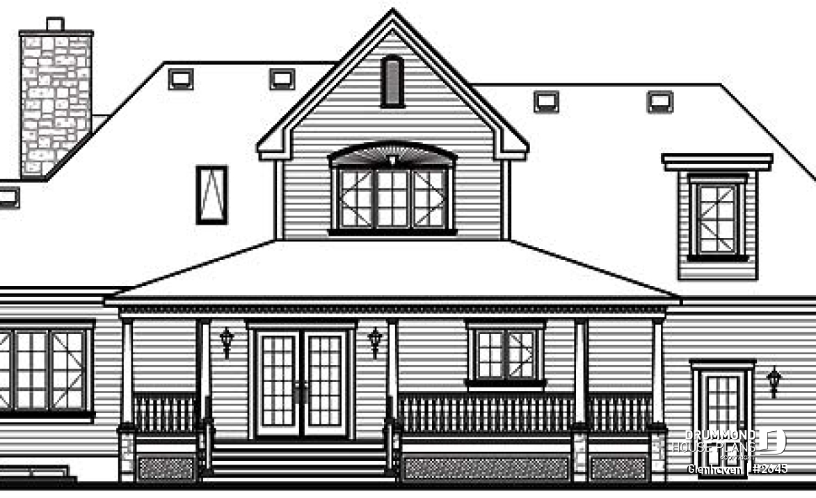 rear elevation - Glenhaven