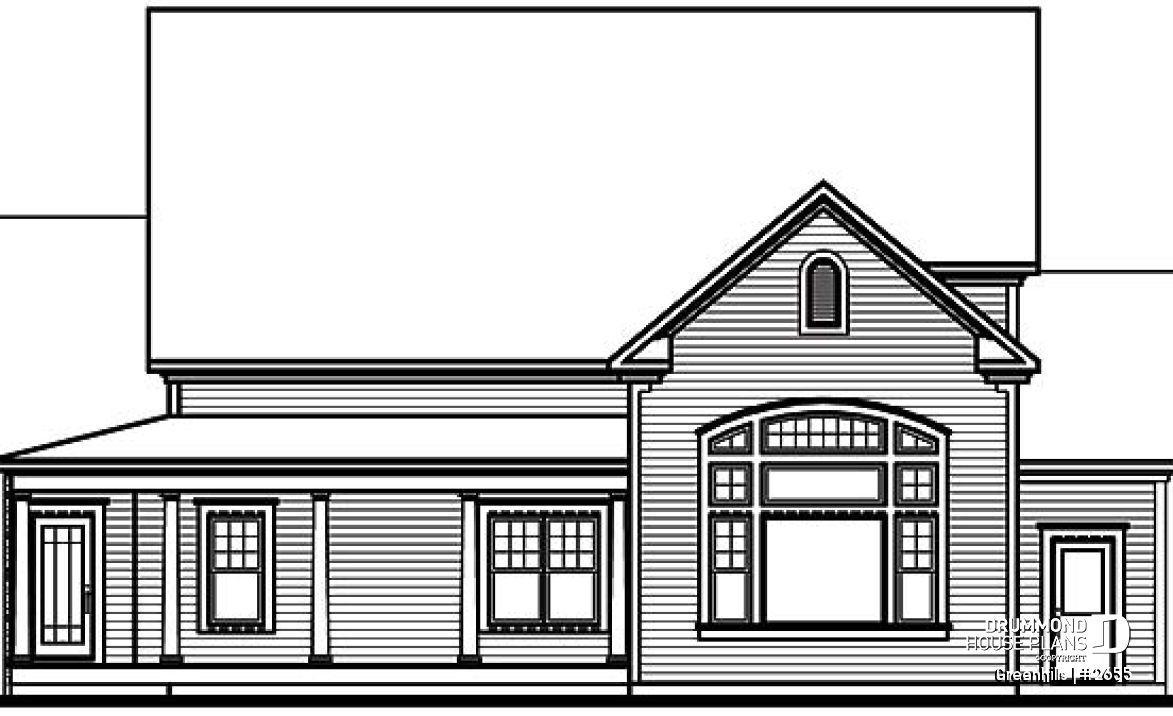 rear elevation - Greenhills