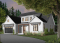 front - BASE MODEL - Modern farmhouse plan, 4 bedrooms, master suite, 3-car garage, fireplace, large kitchen, pantry, laundry room - Greenhills 2