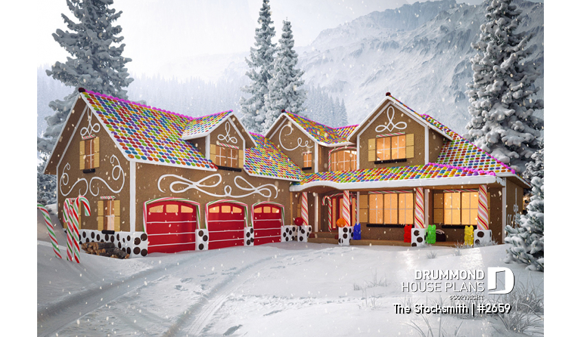 alternate of house plan 2659 alternate - The Stocksmith