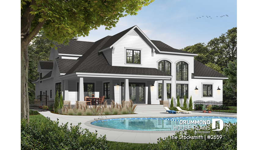 Rear view - BASE MODEL - The Stocksmith